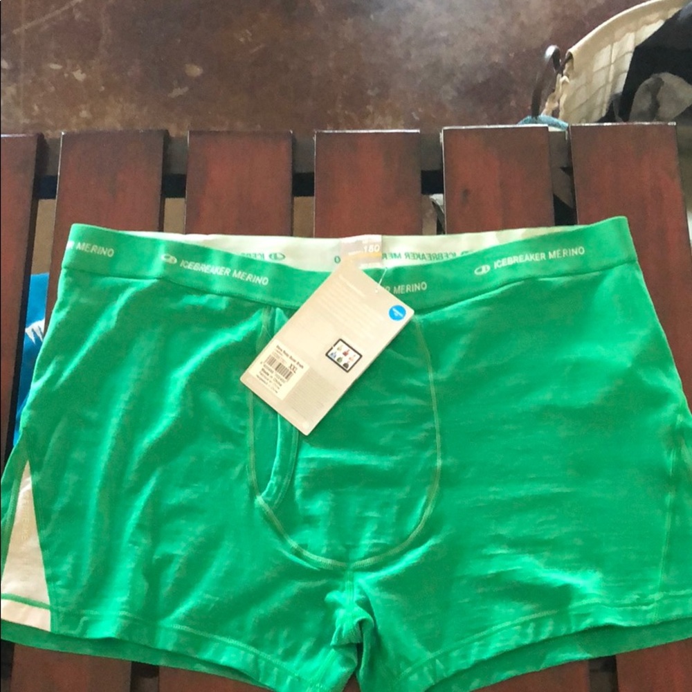 NWT Mens Icebreaker Relay Boxer Brief